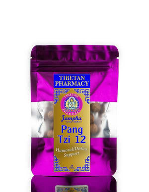 Tibetan Medicine Pills - Pang Tzi 12 Detox & Heal | 30 Pills for Organ Health & Detoxification