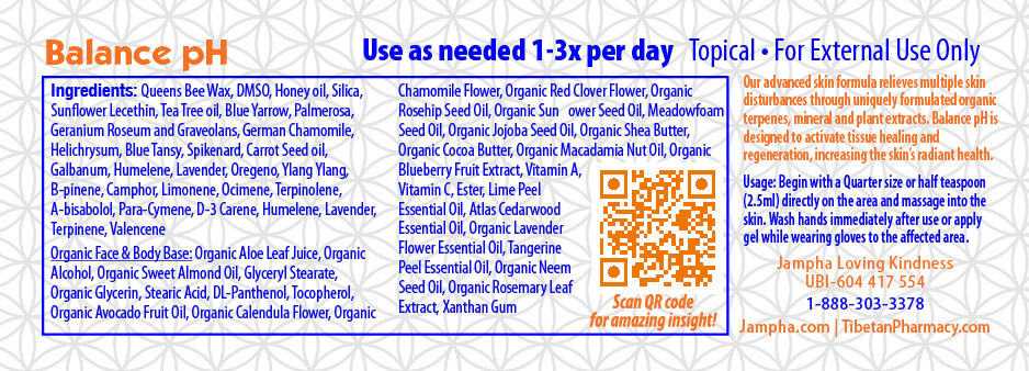 pH Balance Lotion With Antioxidants for Healing
