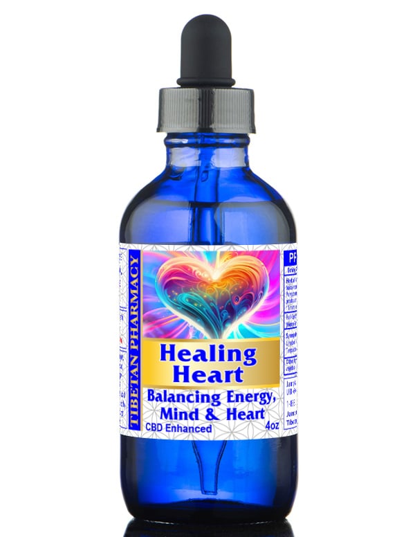 Healing Heart | Restore Life Force (Chi Vitality) to the Heart and Organ Systems | CBD Enhanced