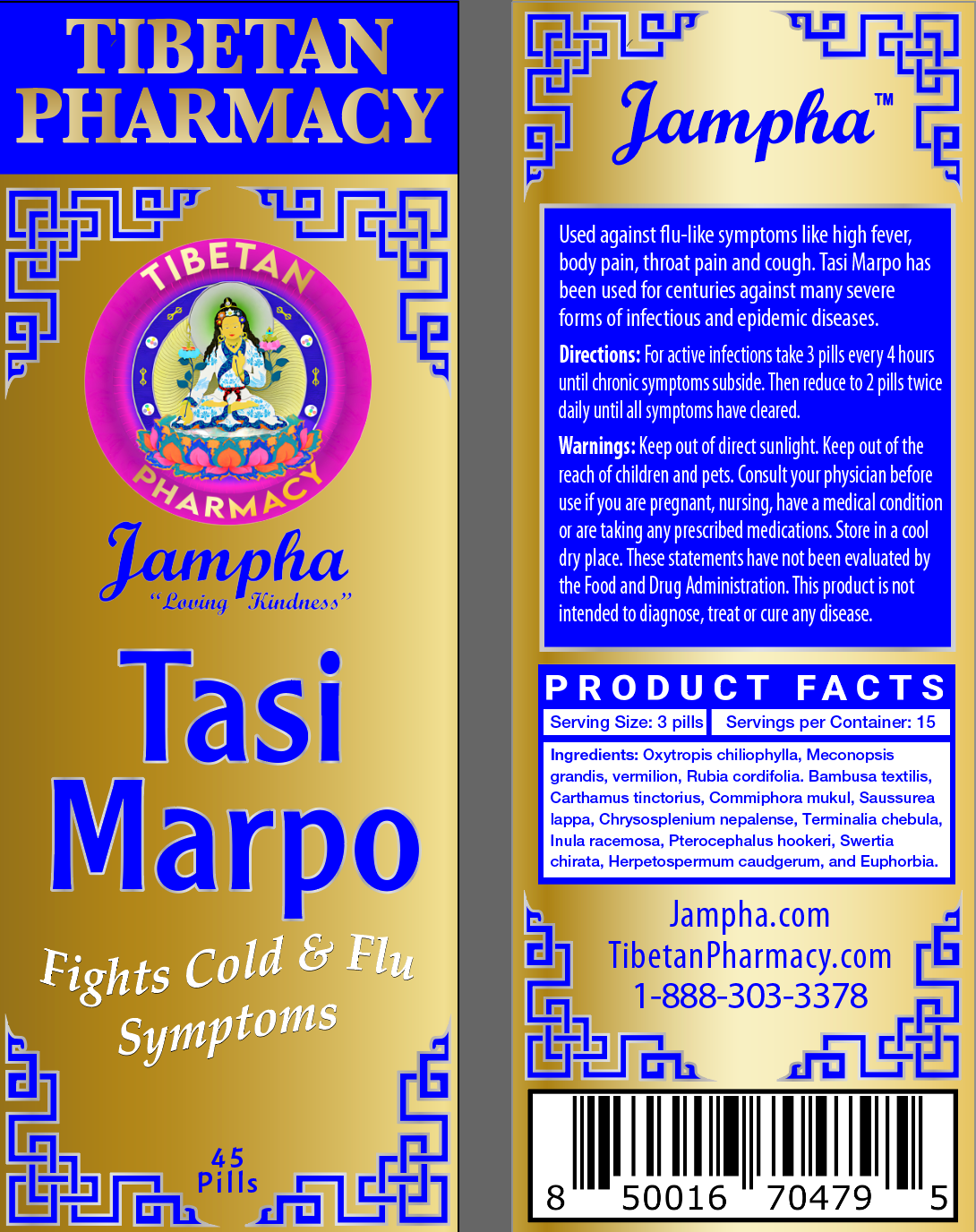 Tasi Marpo | Fights Cold and Flu Symptoms