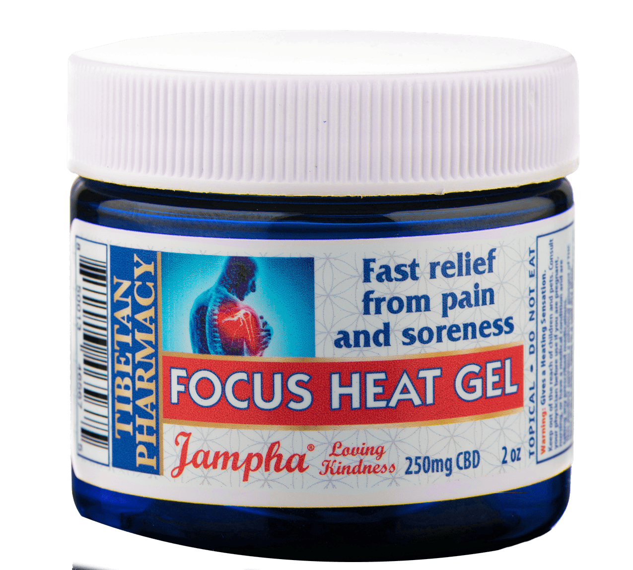 Focus Heat Gel | Fast, Targeted Pain and Inflammation Relief | CBD Enhanced