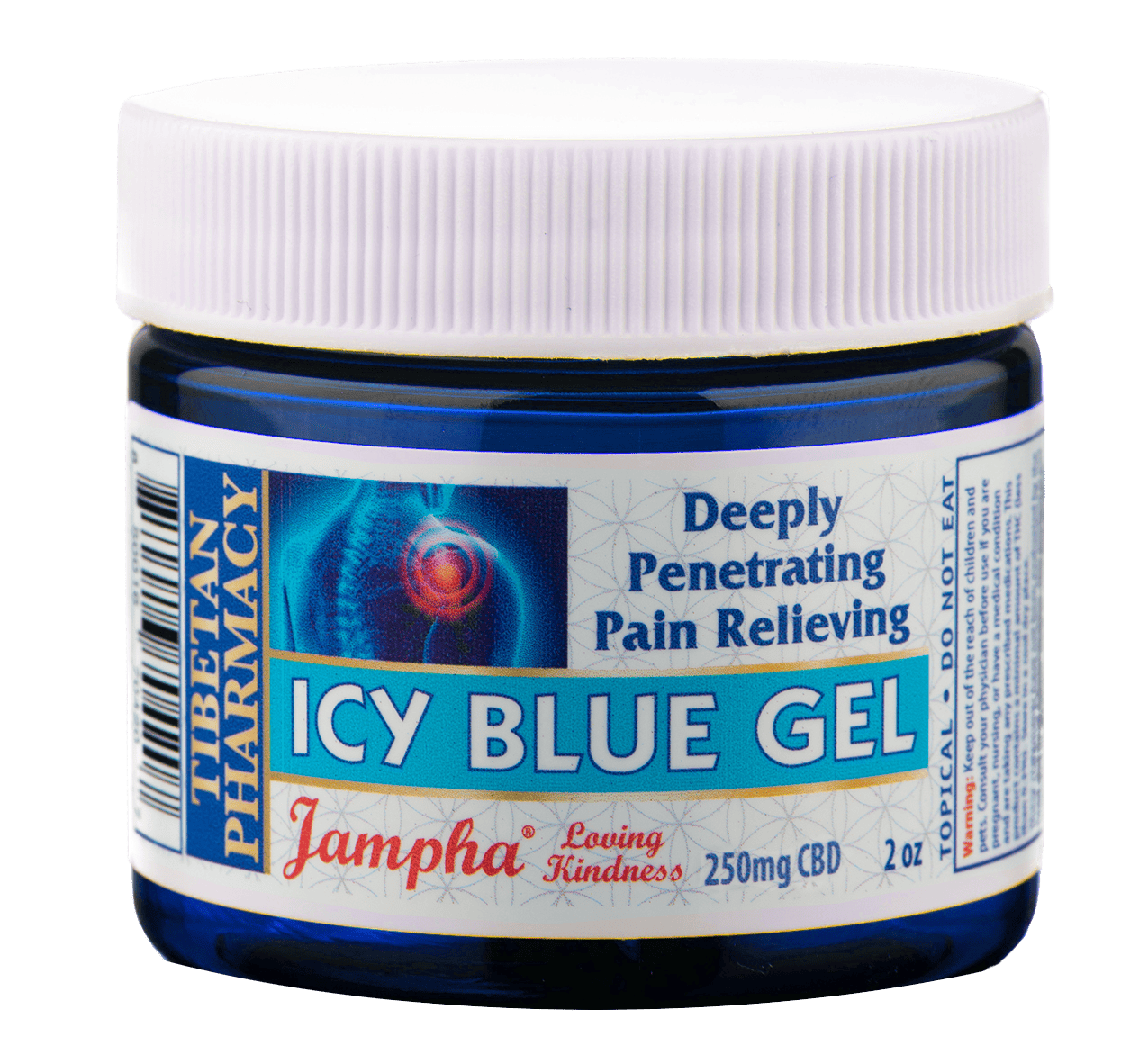 Icy Blue Gel | Fast, Penetrating Pain Relief | CBD Enhanced