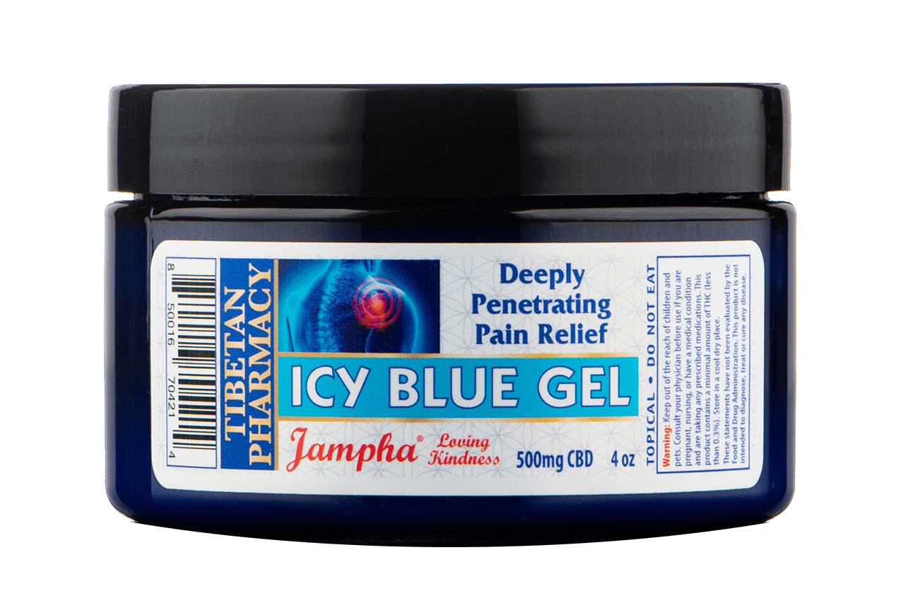 Icy Blue Gel | Fast, Penetrating Pain Relief | CBD Enhanced