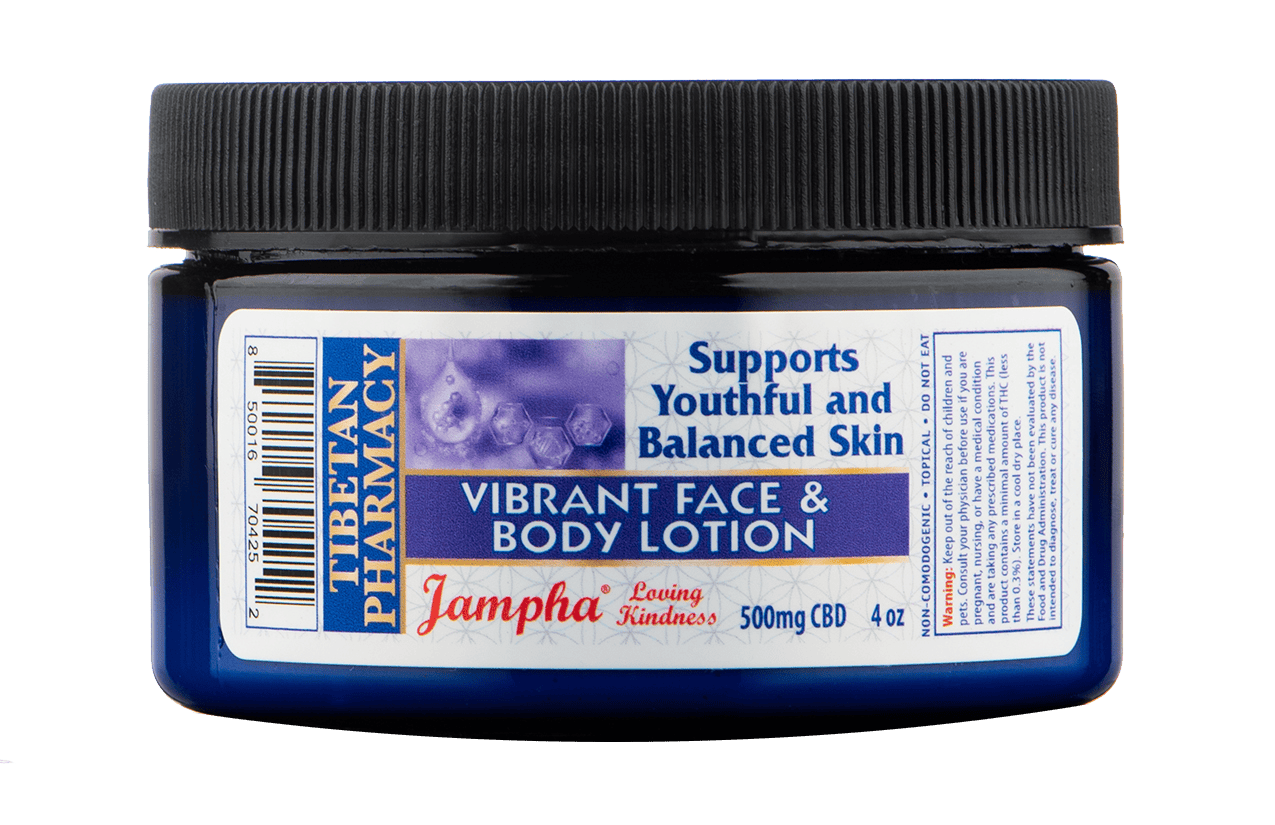 Vibrant Face Lotion | Naturally Revitalize Your Skin | CBD Enhanced