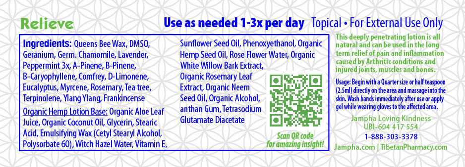 Buy Relief Lotion for Pain and Inflammation Treatment
