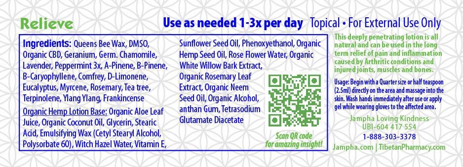 Relieve Lotion | Targeted Chronic Pain Relief