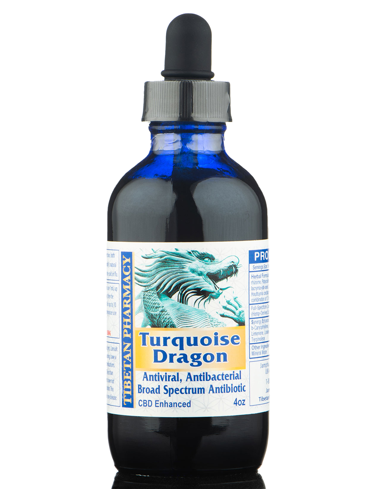 Turquoise Dragon | Potent All-Natural Antibiotic and Antiviral | CBD Enhanced