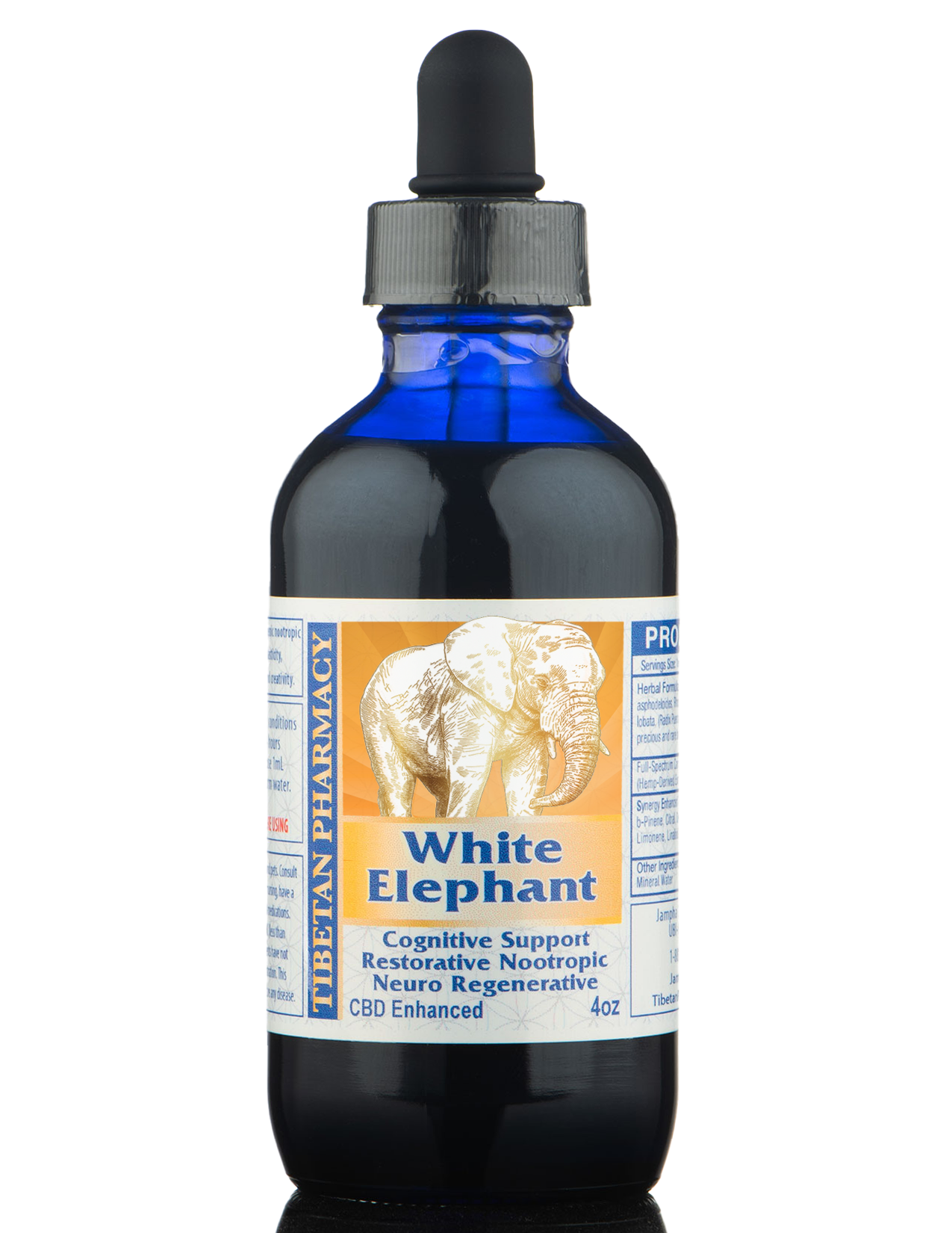White Elephant | Enhance Cognitive Abilities and Protect Your Brain | CBD Enhanced