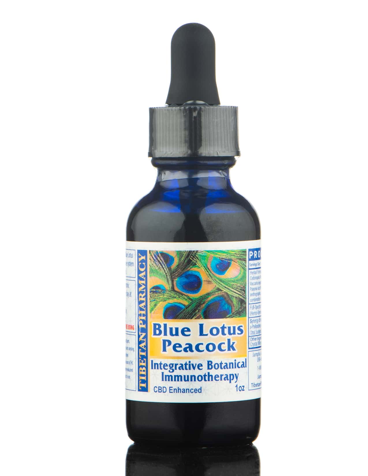 Blue Lotus Peacock | Botanical Chemotherapy and Immune Regulation | CBD Enhanced