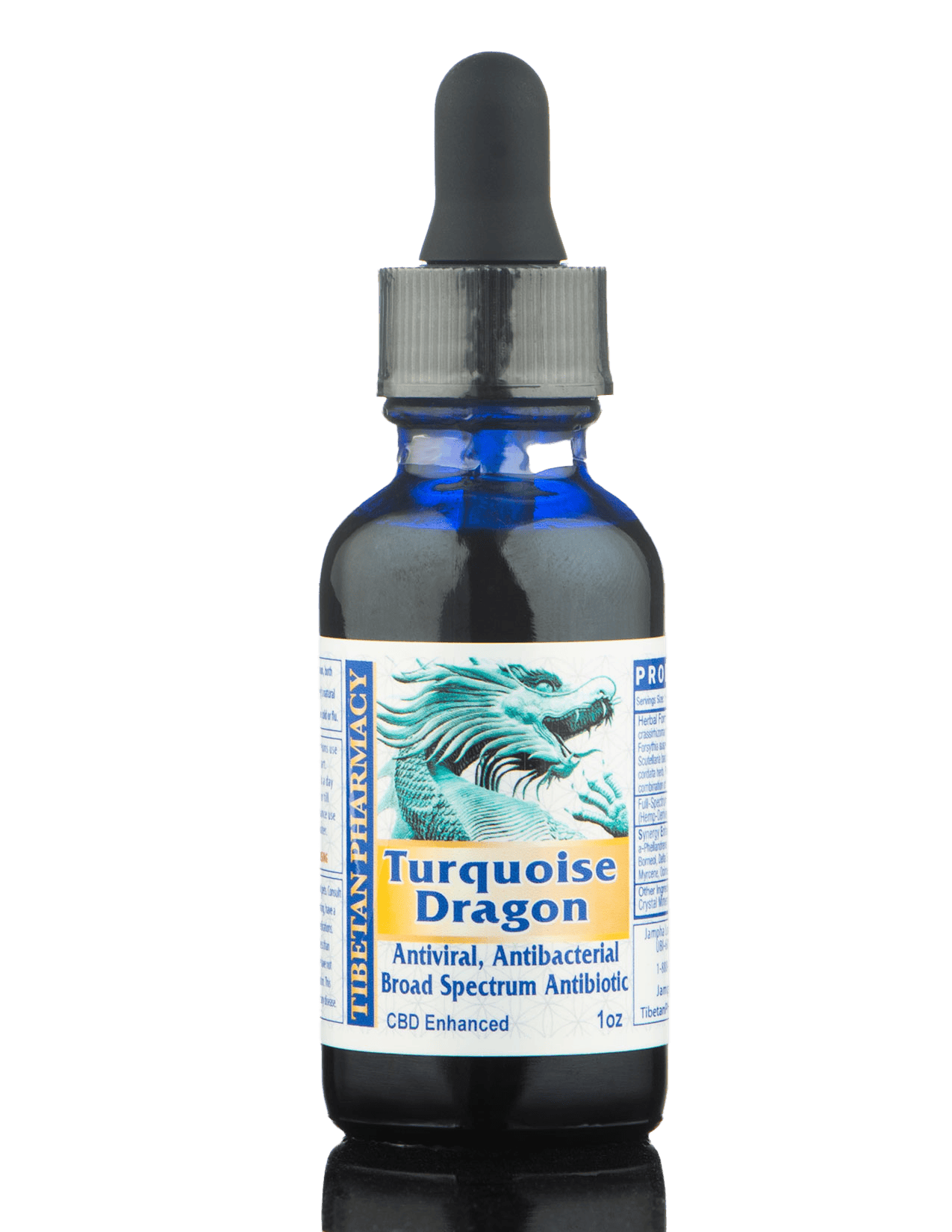 Turquoise Dragon | Potent All-Natural Antibiotic and Antiviral | CBD Enhanced