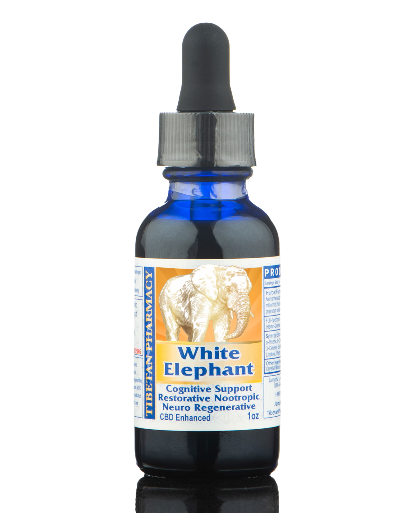 White Elephant | Enhance Cognitive Abilities and Protect Your Brain | CBD Enhanced