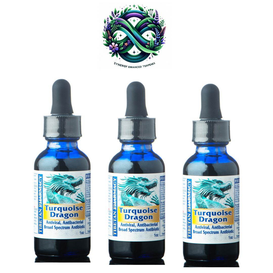 Copy of Turquoise Dragon | All-Natural Broad Spectrum Antibiotic and Antiviral 3 Pack Bundle